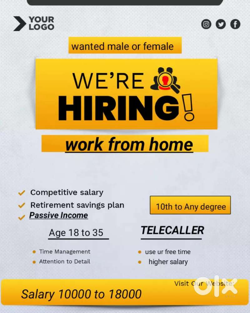 Wanted may and femaile