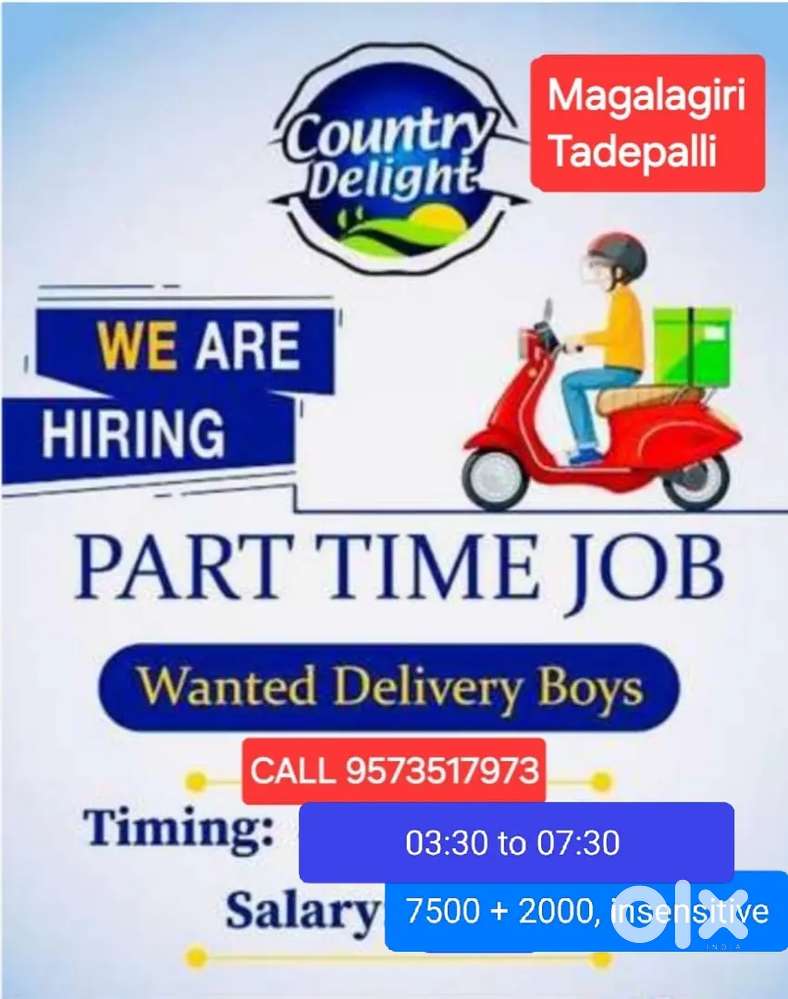 Wanted Delivery boys
