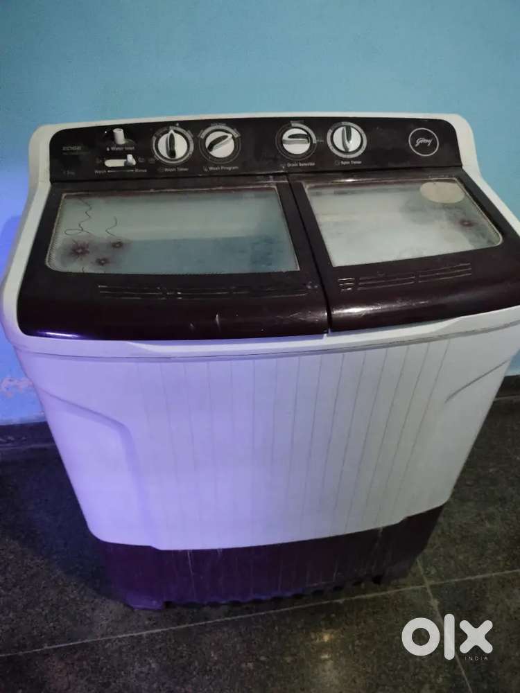 Washing machine 7.5 kg semi-automatic and with dryer and washer