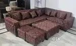 Today lowest rate sofa set 8100, L shape sofa 15400/- Emi available