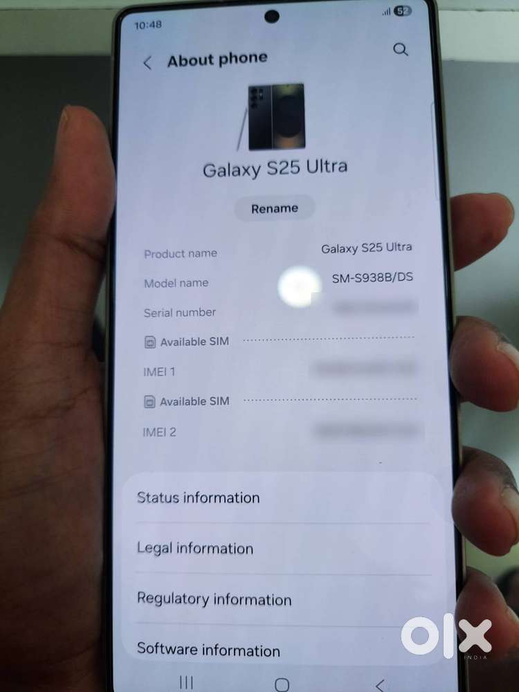 Samsung Galaxy S25 Ultra – Titanium Black (12GB RAM / 256GB)