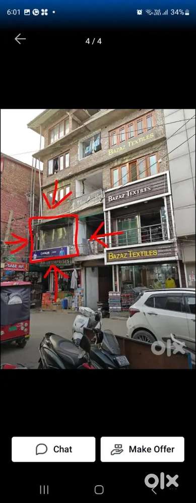 Wanna sell my shop in huge rushing area sariebal