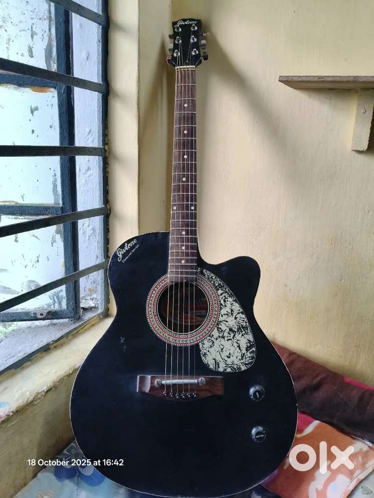 6 string acoustic guitar .. (tone and volume button not working)