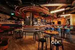 Running bar and restaurant available for sake just near to advant