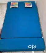 Sofa Cum Bed, High Density Foam. Size - 6 x 4 ft. Thickness 8 Inch.