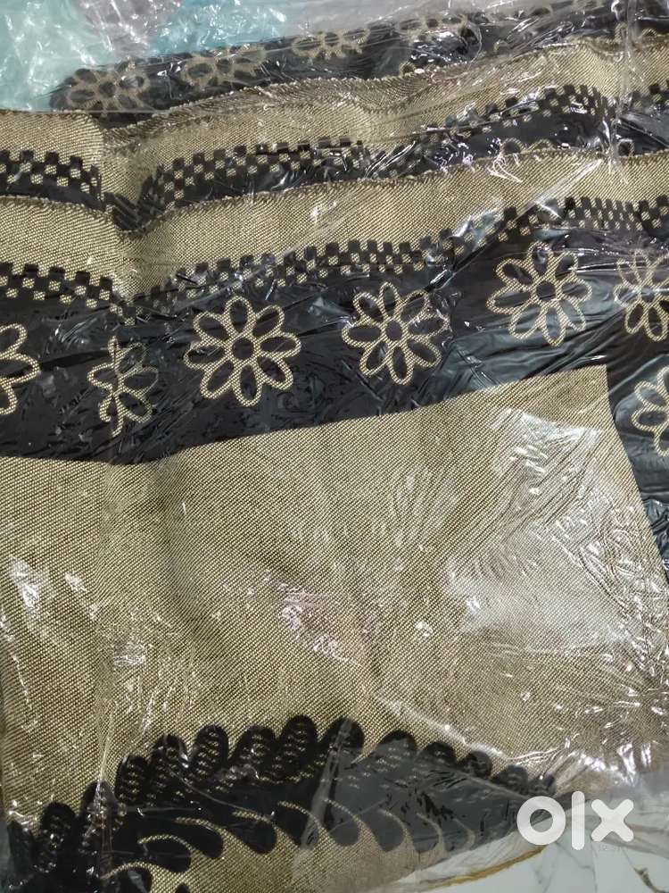 Coffee & cream CLR sofa cover