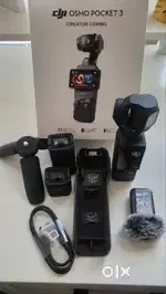 Used product osmo pocket 3 creator combo.