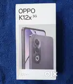 oppo k12x 5g 6gb+128gb all color selpak with bill/samsung/oneplus/mi