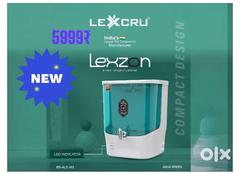 New ro water purifier lexzon model water purifier