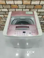 Lg turbo drum 6.2(kg) automatic washing machine pink colour available