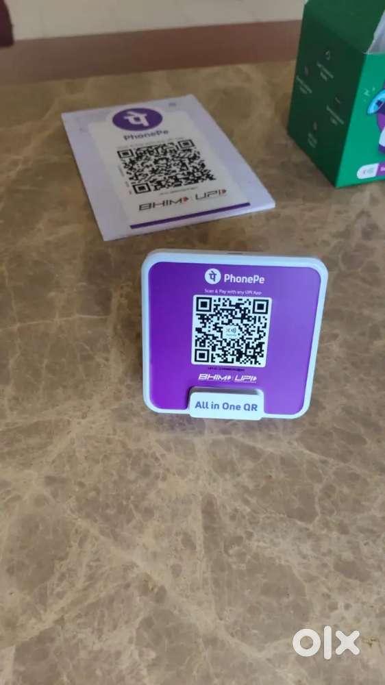Phonepe Qr sound box salee