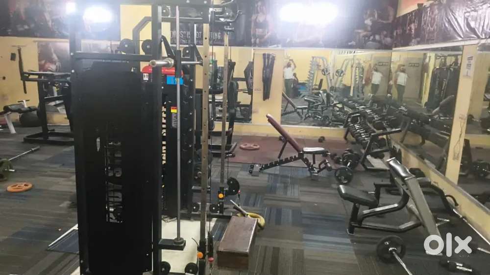 A complete gym setup only year old in A1 condition