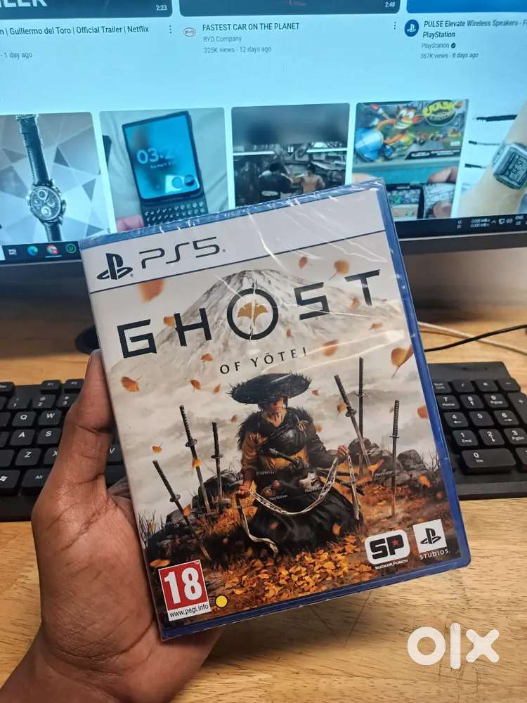Ghost of Yotei ps5 Disc game pre-used FIXED PRICE NO BARGAINING