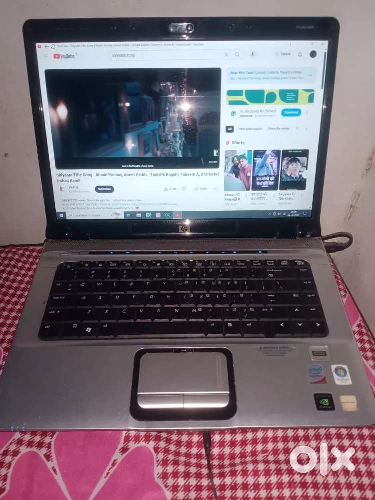 Hp pavilion DV 6000 4Gb Ram 512gb memory battery dalegi sirf all ok