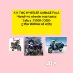 Need Two wheeler mechanics
