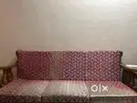 Wooden sofa