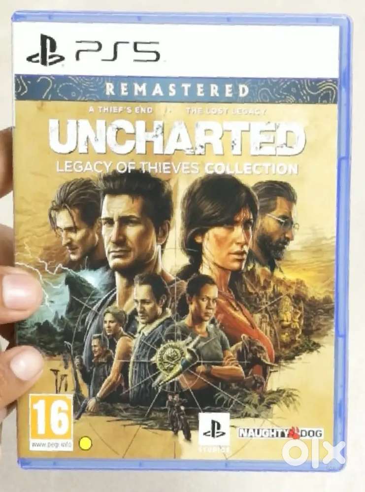 Uncharted legacy of thieves for PlayStation ps5