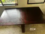 Original Fabindia'sFoldable wooden dining table 6 seater