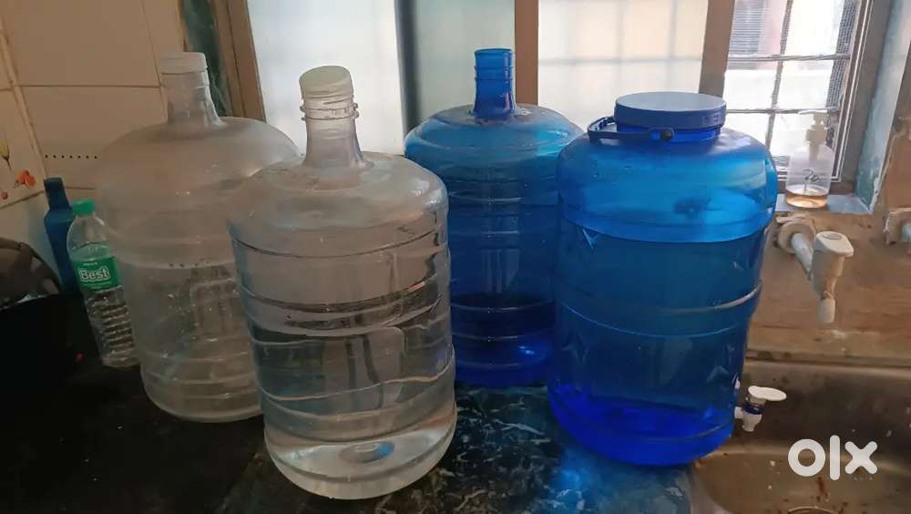 20 L water bottles 4 Nos