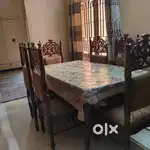 Dining table, sofa  and godrej almirah for salel