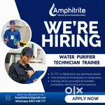 WE'RE HIRING – Water Purifier Technician Trainee