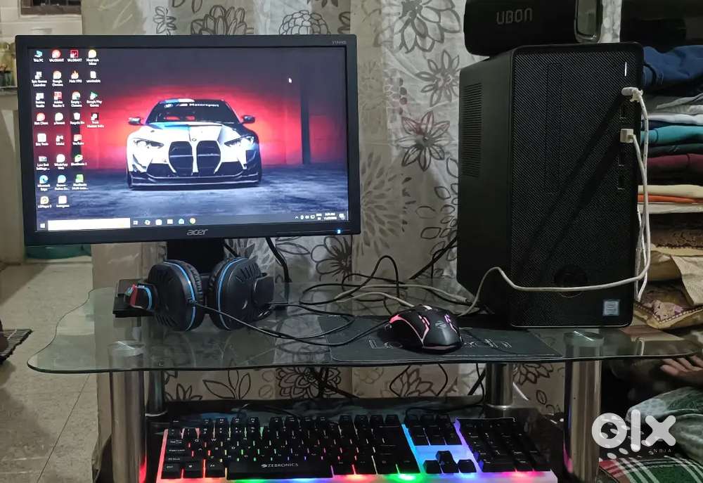 HP pc set up ... Neat condition