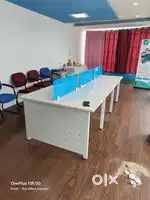 Office furniture, like workstation, chairs and table available