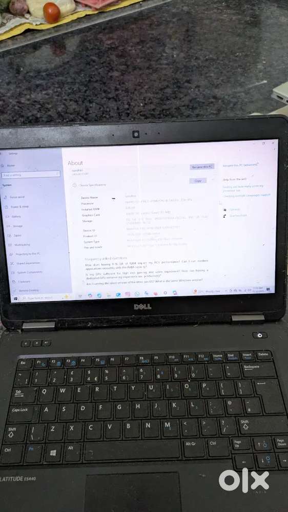 Dell latitude E5440  laptop Dell