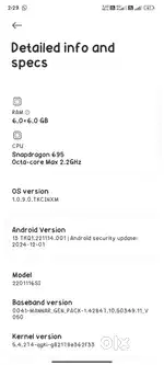 Redmi note 11pro plus 5g,6+6gb ram and 128 gb veriant