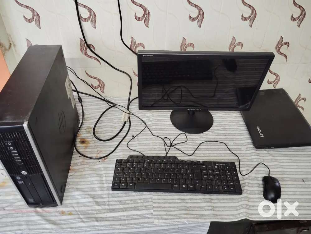 HP CPU & MONITOR, Computer full system