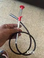 Drain sink cleaning spring