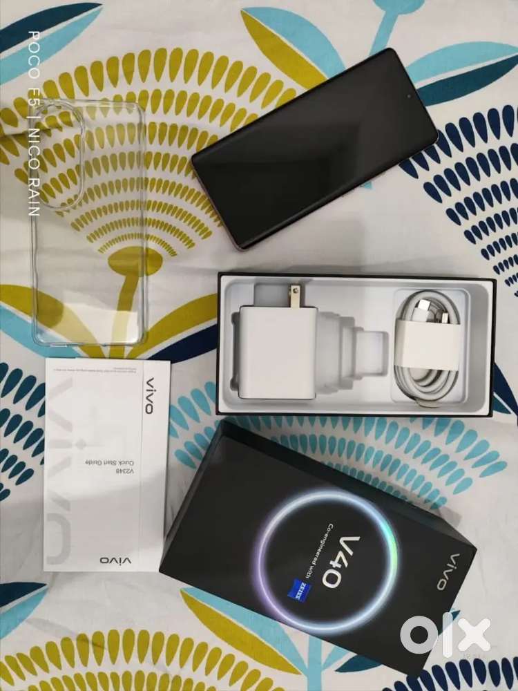 Vivo v40 5G 12gb ram 256 GB internal