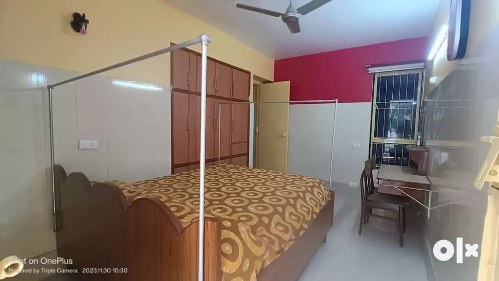 For Rent HIG Semi Furnished Flat with covered parking.