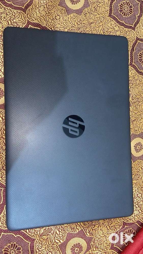 Hp laptop with box and charging wire and bill also