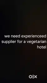 We need experienceed supplier for a vegetarian hotel