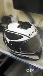 LS2 Storm 2 FF800 White Helmet XL Size
