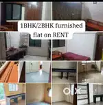 1BHK 2BHK furnished unfurnished flats/ Commercial space on RENT