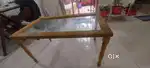 Squared Shaped Glass top Table