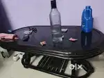 5 sheeter sofa set with center table