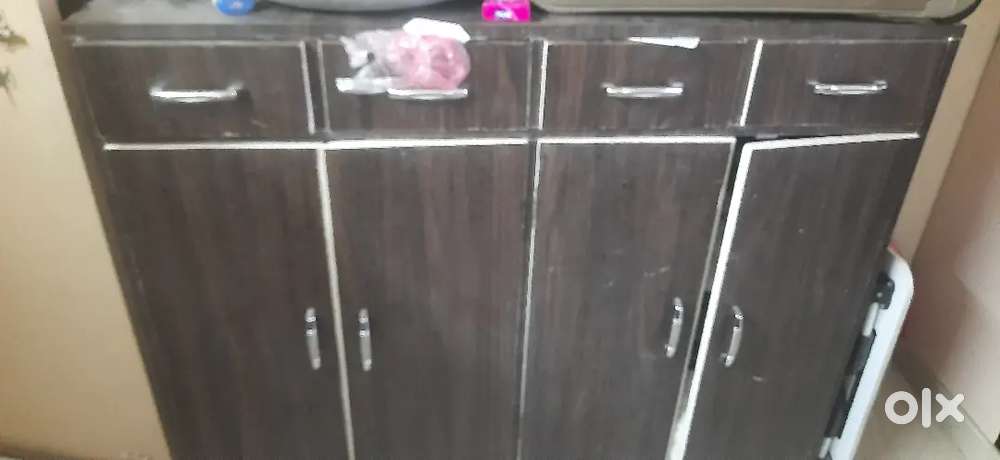 Drawer Cum small cupboard (Wooden) Heavy