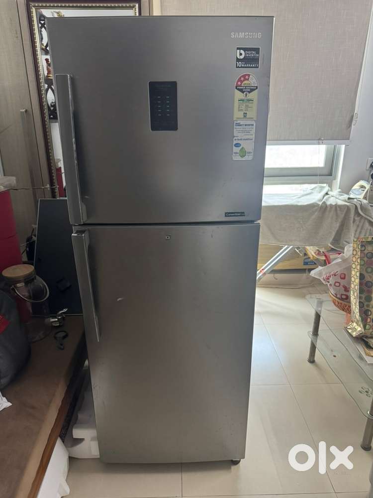 Samsung Fridge 321 Ltr Double Door 3 year old And Washing machine semi