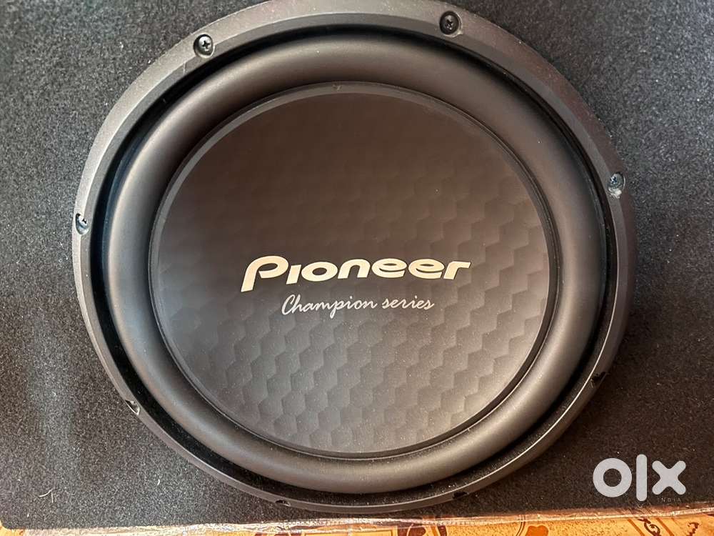 Pioneer subwoofer 12 inch  serial number1202