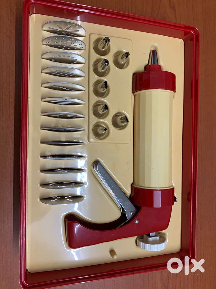 Cookie press & icing set