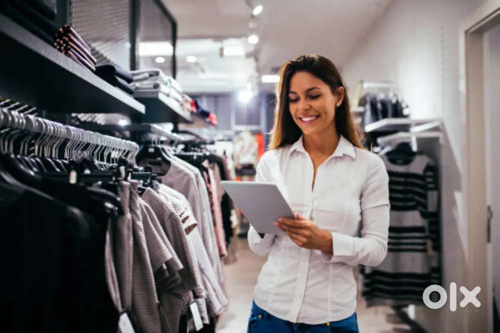 Shopping mall sales job girls