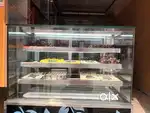 Two SS & Glass rectangular Display Counter for sweets & Namkin