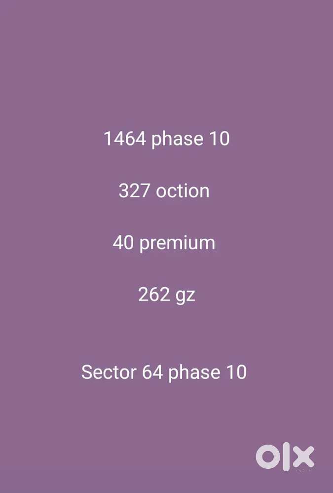 10 Marla Facing Park triple story for sale sector 63 phase 9