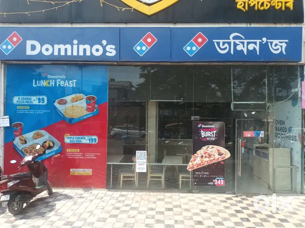 Delivery boy needs at dominos pizza
