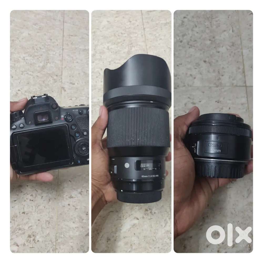 “Canon 6D Mark II with Sigma 85mm Art Lens