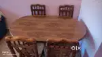 Wooden dining Table with 4 Chairs for sale -Good Condition.
