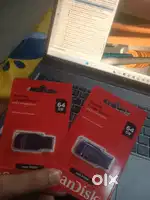 Sealed pack 64gb 2qty pendrives